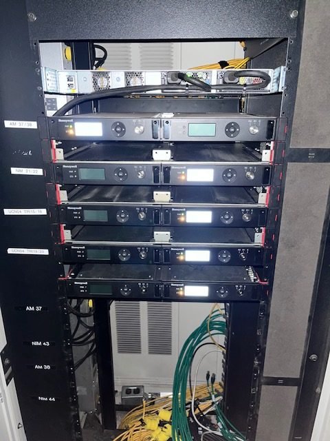 Telecom and networking rack installation
